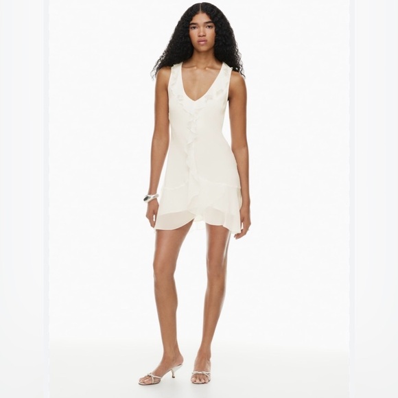 Wilfred Dresses & Skirts - Aritzia Wilfred Hera Dress Light Birch